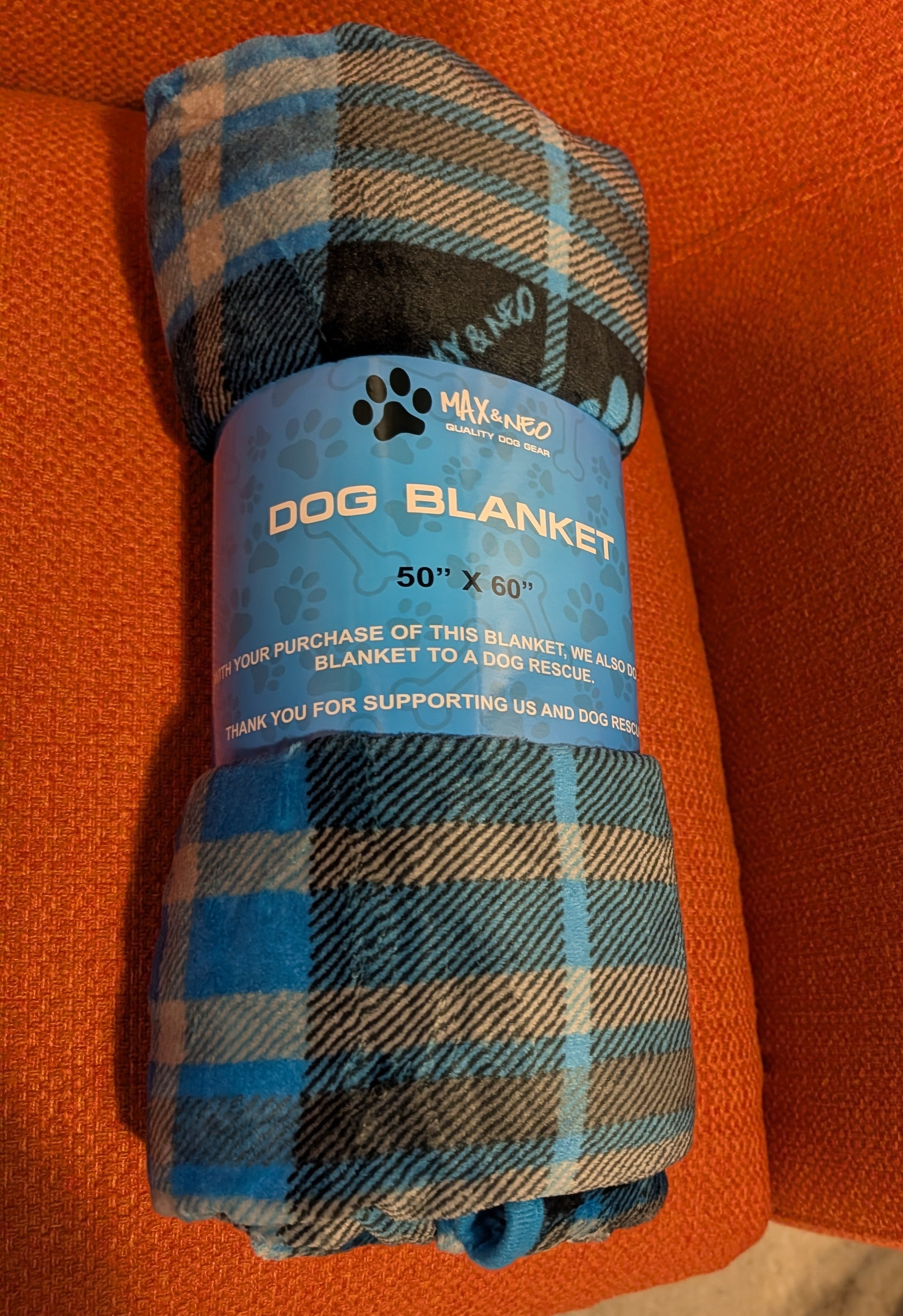 Max & Neo Dog Blanket