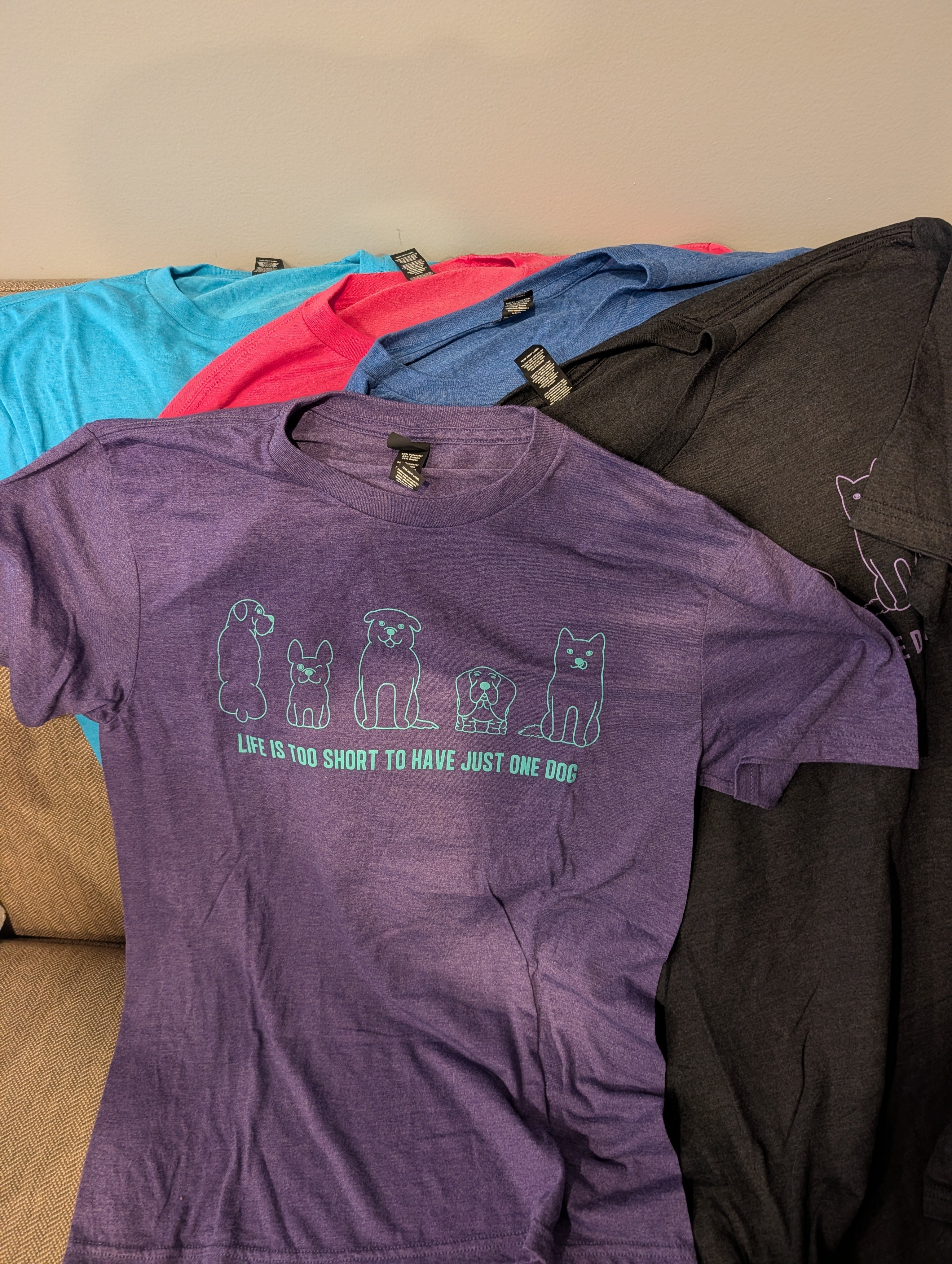 Unisex t-shirt - Life is too short...