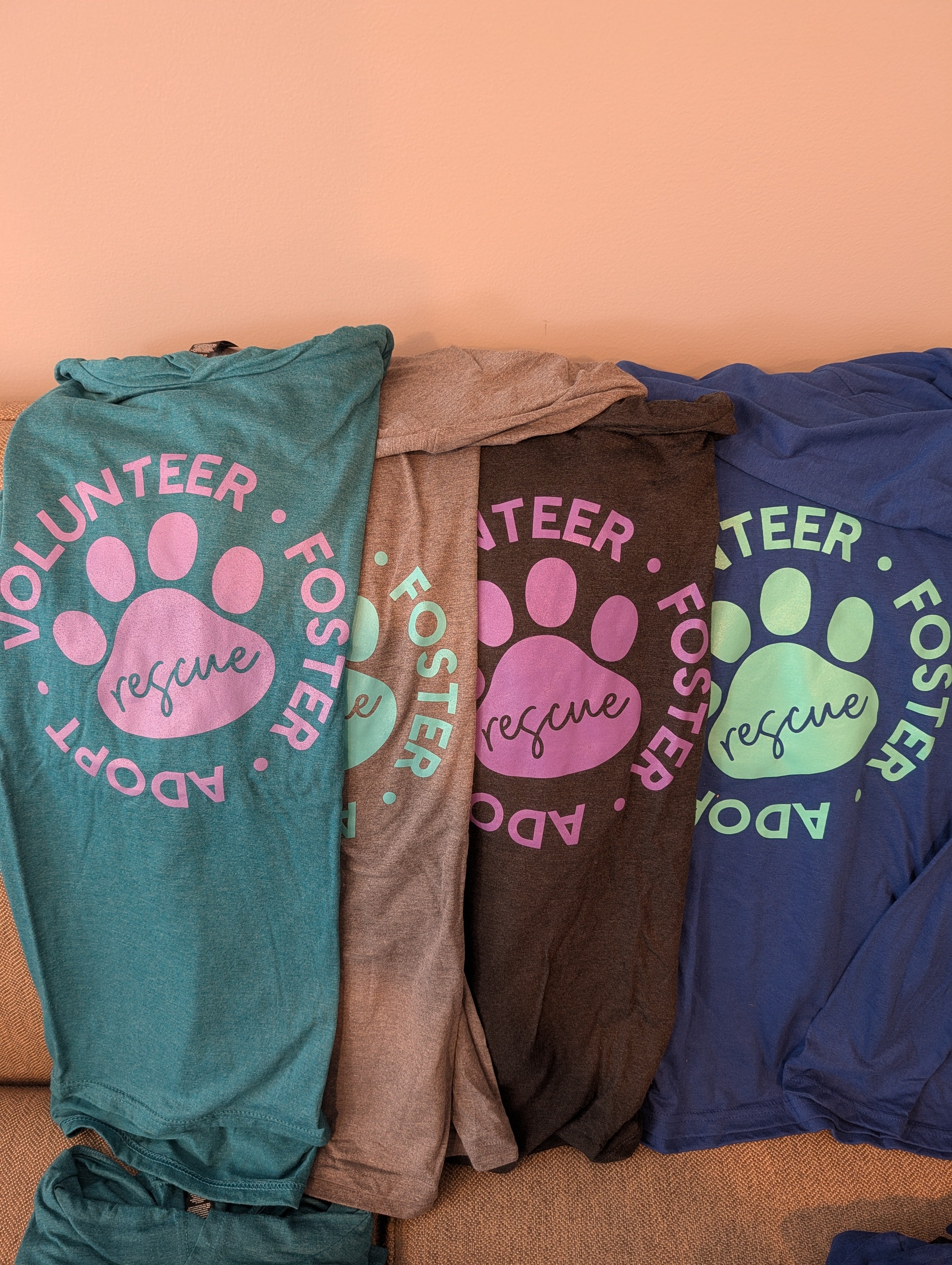 Unisex light weight hoodie - Volunteer Foster Adopt